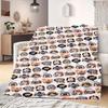 ONE PIECE Anime Print Blanket Warm Comfortable Flannel Blanket Suitable for Bedrooms,Sofas, Beds,Chairs,Travel -QIAO87