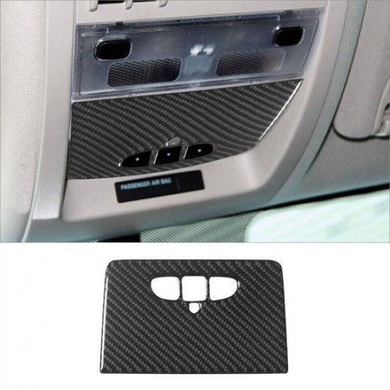 Carbon Fiber Overhead Console Cover Trim For Tahoe/Yukon/Silverado/Sierra