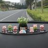 Creative Pig Car Figurine: Center Console & Office Decor