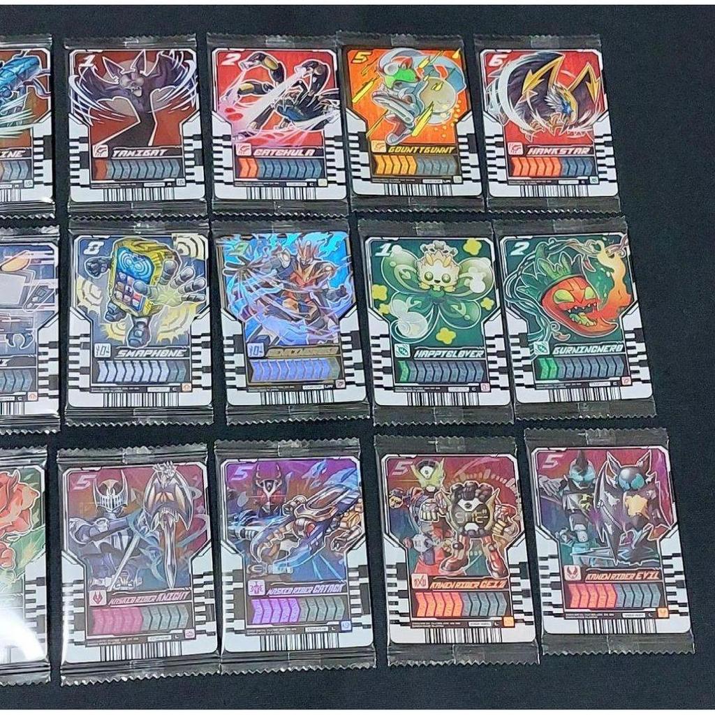 Used Kamen Rider Gatchard Ride Chemie Treca Wafer 02 Full Complete 21 Types