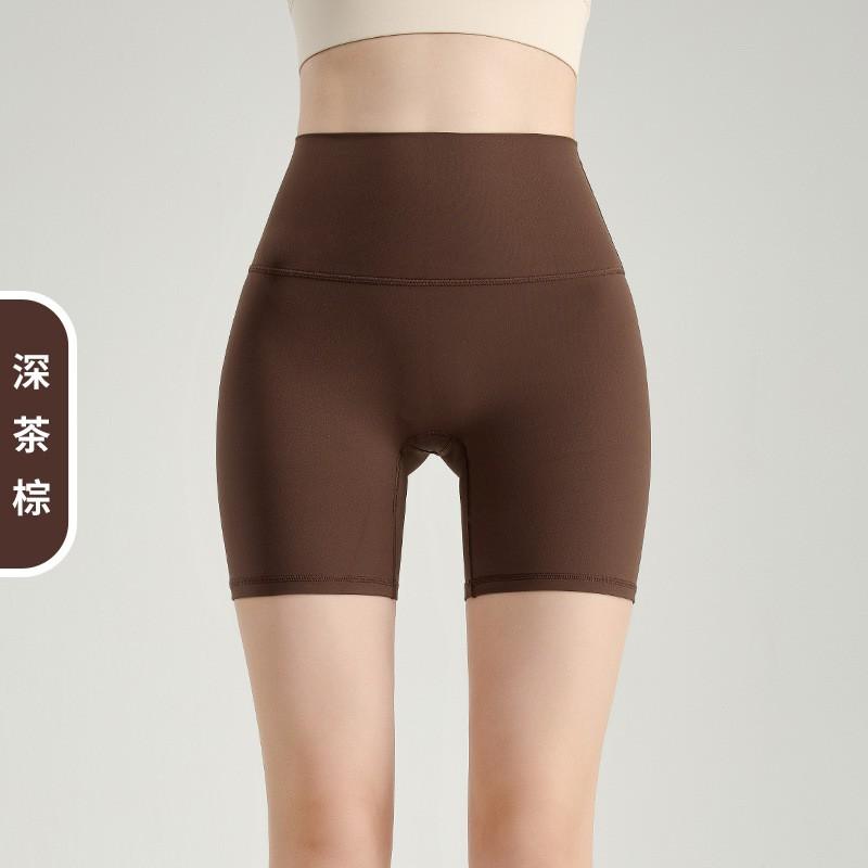 High-Waisted Yoga Shorts Women Breathable Compression 3/4 Leggings Running Gym Cycling Fitness