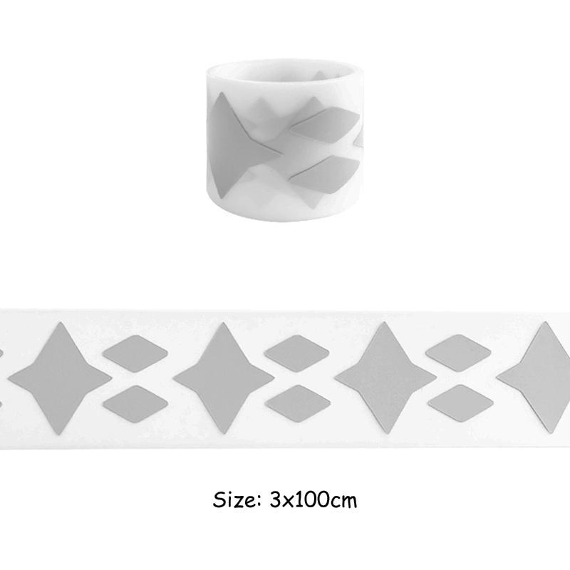 Thermo Transfer Silver Reflective Tapes Sticker For Pet Doll Clothes Stickers Heat Press Appliqued Parches Ropa DIY Vinyl Film