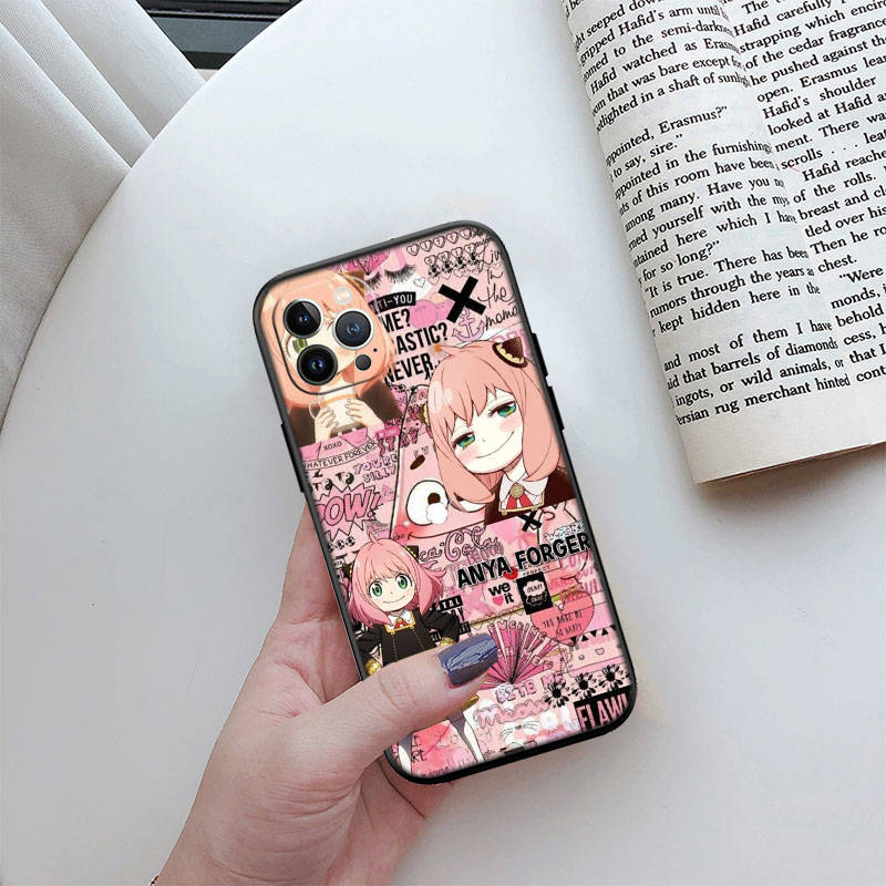 IR26 Spy X Anya Forger Family Case for Samsung A06 A35 A25 A24 A15 A05S A05 M55 M35 M15 A02 A12 A13 A10 A16 A20 A30 A22 A31 A32 A33 A42 A50