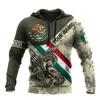 2025 Europe, America, Europe and America men's sweater Mexico logo boys sweater 3D printing autumn and winter hooded sweater
