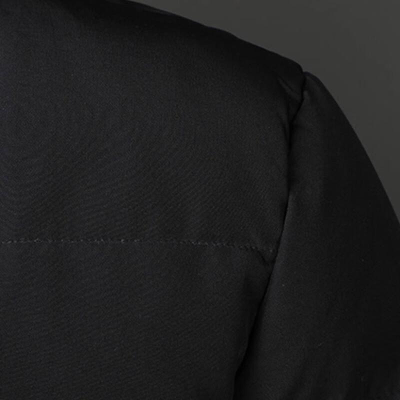 Pierre Cardin Men's Stand Collar Thick Cotton Padded Jacket