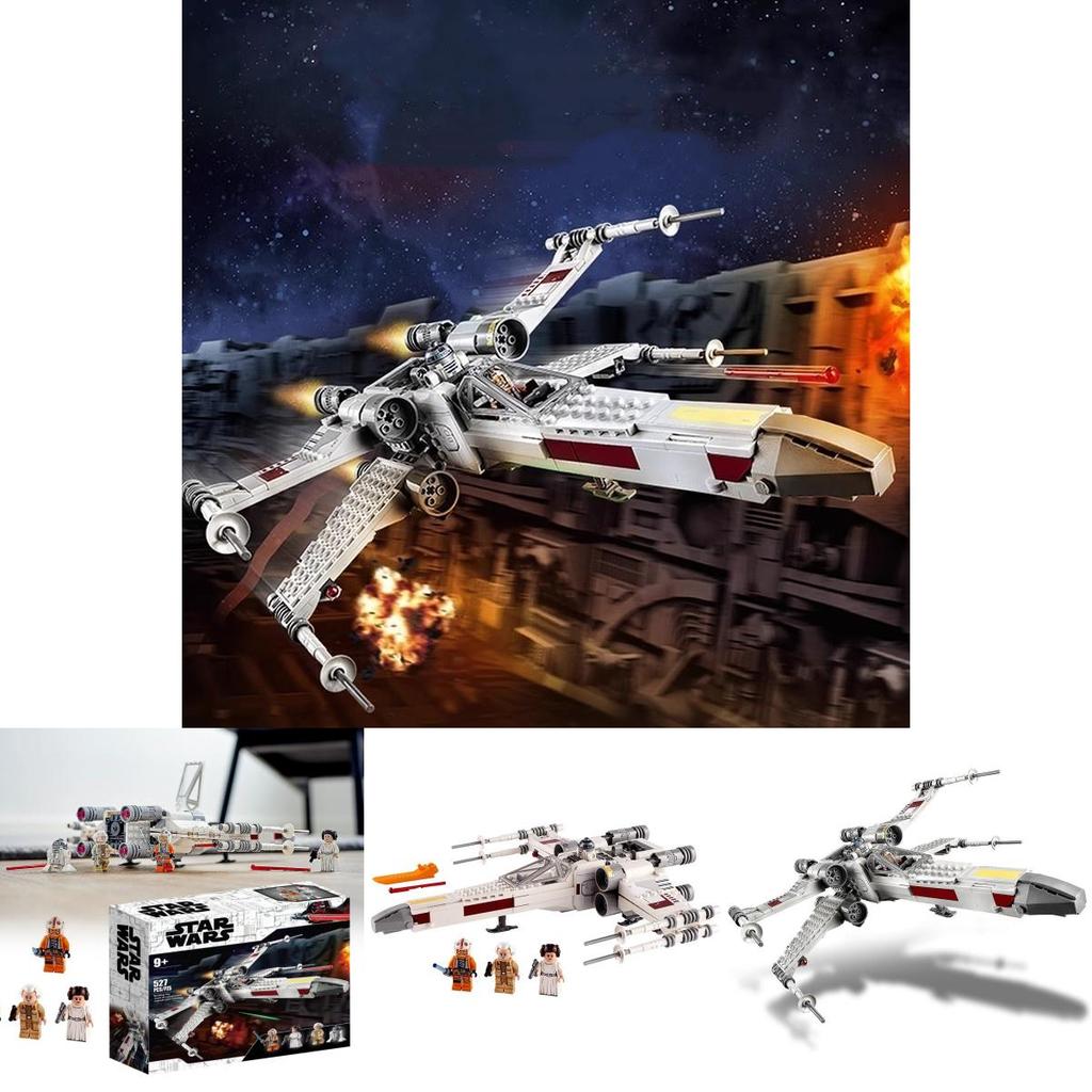 Star Wars Luke Skywalker X Wing Fighter Building Blocks For Kids Perfect Gift