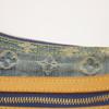 Louis Vuitton 06 M95049 Monogram Denim Baggy PM Long Strap Shoulder Bag blueUsed