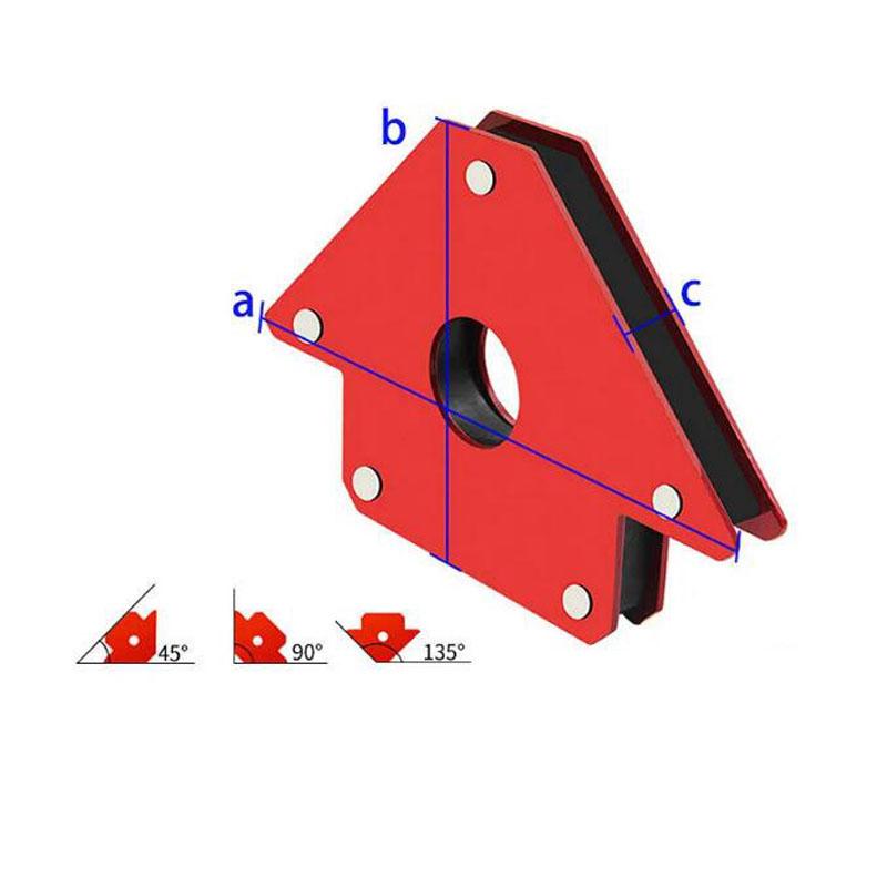 

Магнітний зварювальний кутовий тримач Позиціонер Локатор для зварювальних кутів Магнітний зварювальний магнітний тримач Medium