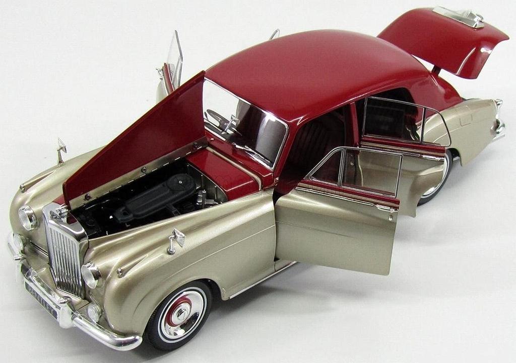 Bentley S2 1/18 (1954) Red/Silver