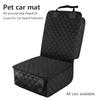 Front Car Pet Mat Waterproof and Scratch-resistant Passenger Seat Cover Cat and Dog Car Mat Single Seat Mat