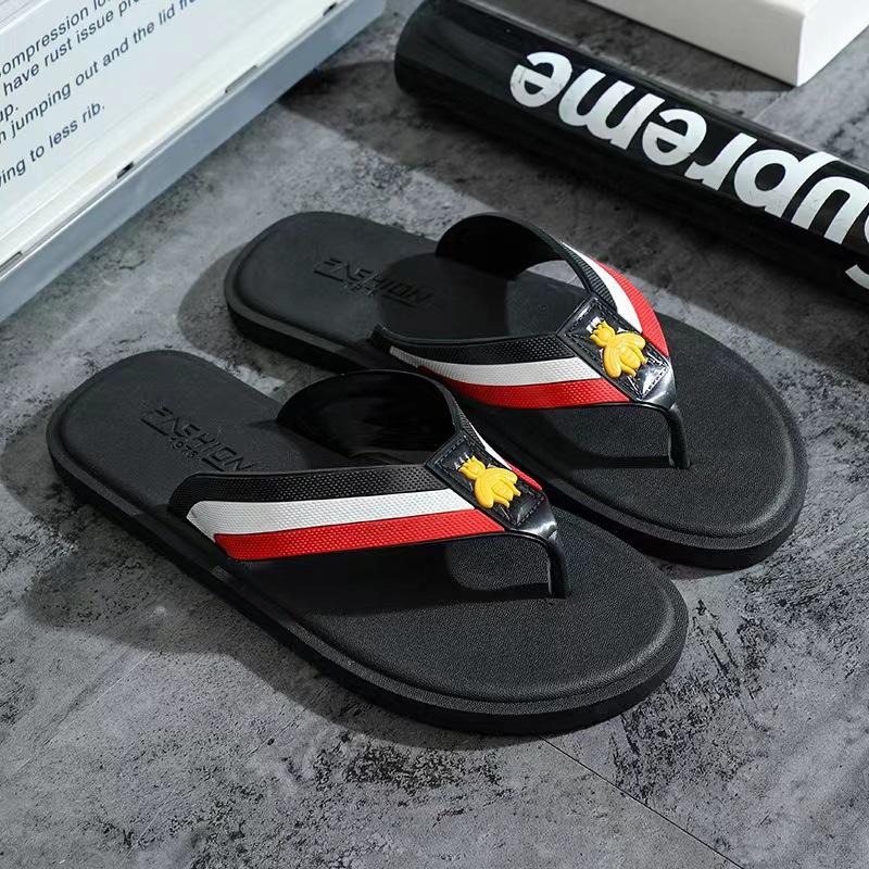 Sommer PVC Flip Flops Trend Strandschuhe Paare Rutschfest Schnelltrocknend Weiche Sohle Sandalen Leichte Freizeitschuhe Sandalias