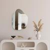 Irregular Wall Mirror Multiple Sizes Glass Decorative Make Up Mirrors For Dressing Table Bathroom Bedroom Living Room Mirror