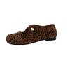 Single shoes 22 spring and autumn new gentle retro ballet fairy style soft flat bottom shallow mouth Mary Jane Doudou shoes