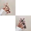 1PC Bowknot Braided Telephone Wire Hair Bands Ponytail Hair Rope Hair Weaving Artifact Elastic Band Hair Rope Hair Accessories
