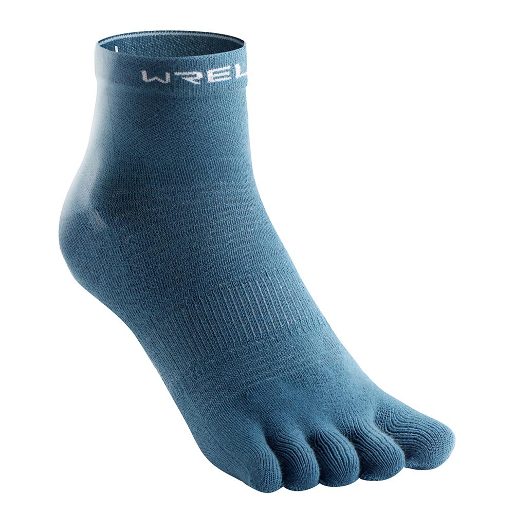 WRELS COOLMAX Quick-Dry Five Finger Socks Men Women Sweat Absorbing Socks Athletic Moisture Wicking Trail Running Sports Socks
