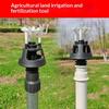 Plastic Rotary Watering Sprinkler Durable 360 Degree Wobbling Sprinklers Universal Garden Irrigation NozzleHot Sale