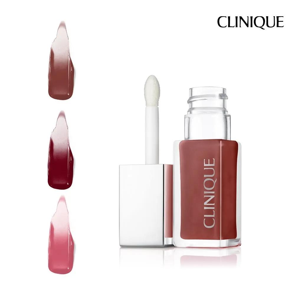Clinique Масло-блеск для губ и щек Pop Nude Honey