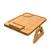 Portable Wooden Tray Table for Sofas: Ideal for Dining, Aromatherapy, and Storage