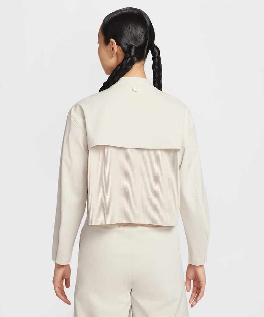 Nike 24.7 Perfect Stretch Dry Fit Loose Fit Crop Jacket W - Light Orewood Brown:Light Iron Ore / Ib8987-104