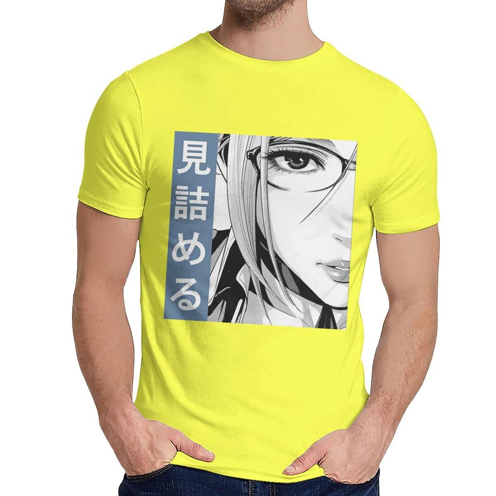 Man S O Neck Prison School Meiko Shiraki Stare Hip Hop T Shirt