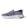 adidas Cloudfoam Comfortable Lightweight Non-Slip Wear-Resistant Breathable Low-Top Casual Shoes Men Casual Shoes Gray Blue White ID6509