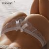 Ženy Spodní prádlo Sexy krajkové kalhotky Spodní prádlo Sexy tanga Průsvitné kalhotky Styl Transparentní kalhotky