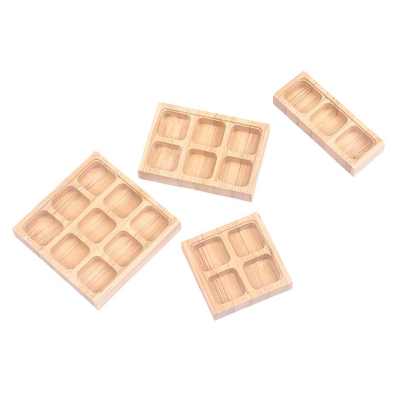 1:12 Dollhouse Miniature Cake Tray Dessert Food Grid Plate Kitchen Model Decor Toy Doll House Accessories