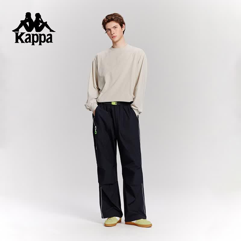 Kappa Men s Loose Straight Leg Track Pants KPCIBAX91 L