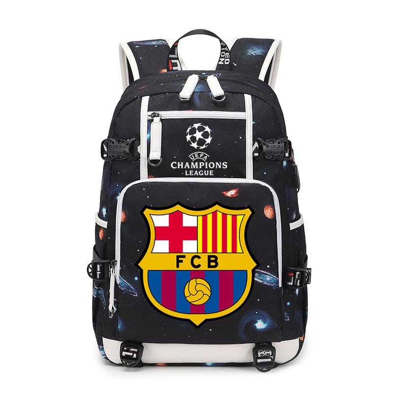 Casual Schoolbag, Simple Outdoor Usb Interface, Large-Capacity Travel Bag, Load Reduction Trend Backpack