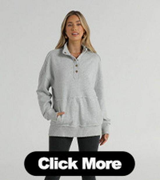 2026 Autumn/Winter European & American Style Loose Casual Button-Up Hooded Sweatshirt