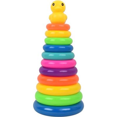 Oz Toy 11-tiers baby anka ring toss ring staplingsset koreanska barnleksaker