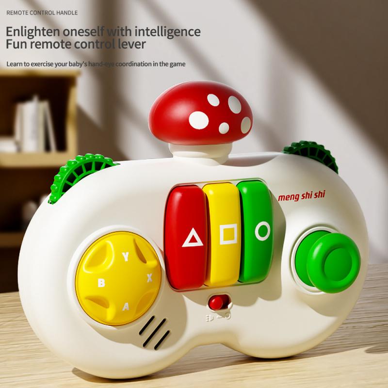 Multifunction Puzzle Simulation Mushroom Game Kid Learning Music Machines Plastic Finger Baby Piano Gamepad Early Education Toys