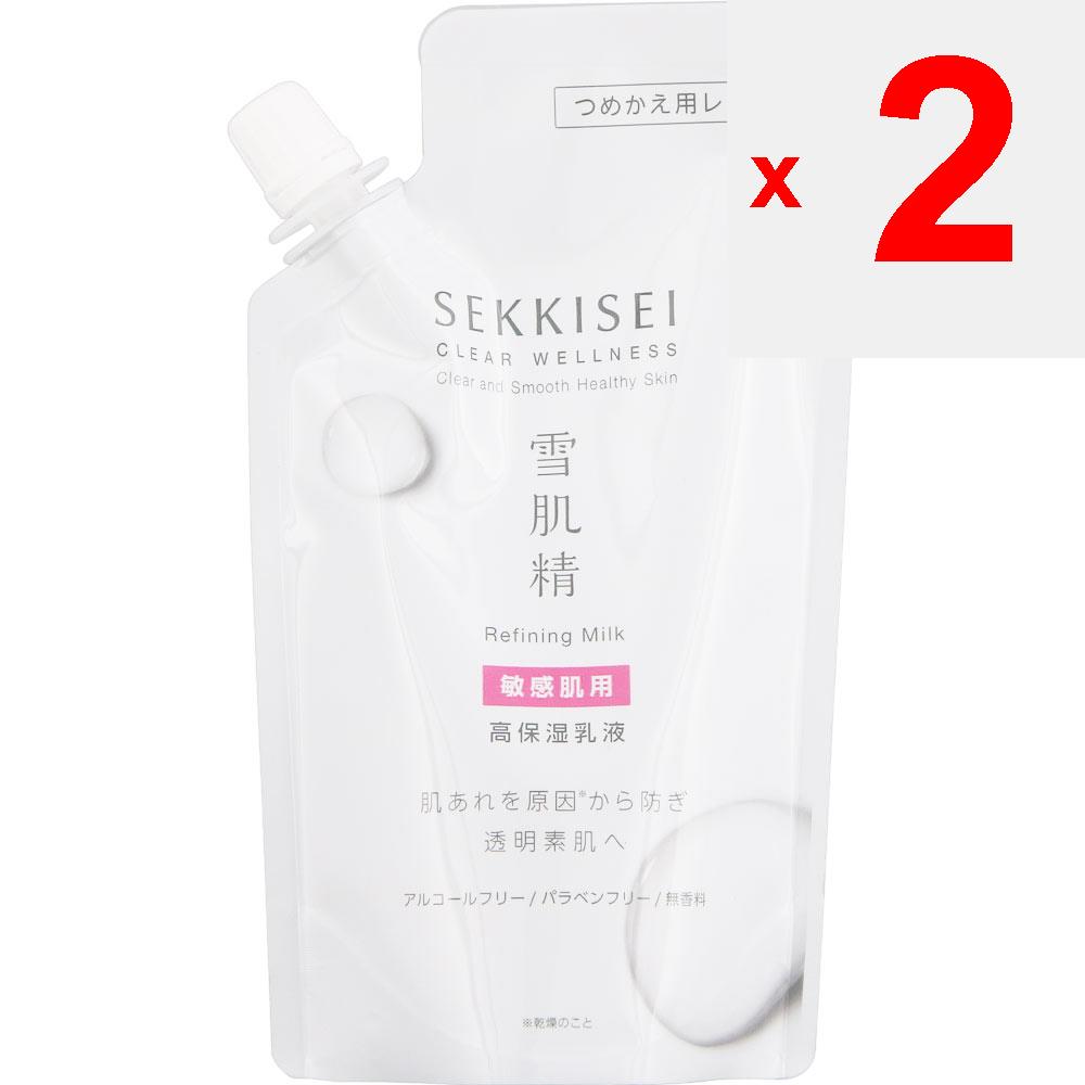 Kose Sukkabei Clear Wellness SESSHOKISEI CLEAR WELLNESS Refining Milk SSR 120ml Milky Lotion Seikohada Sei Use After Toning Your Skin with Lotion. App