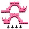 RCMAZO 2-Piece Aluminum Alloy Transmission Mount - Universal FrontRear RC Drift Gearbox Mounting Bracket Accessories for 110 Sakura Cero Ultra RC