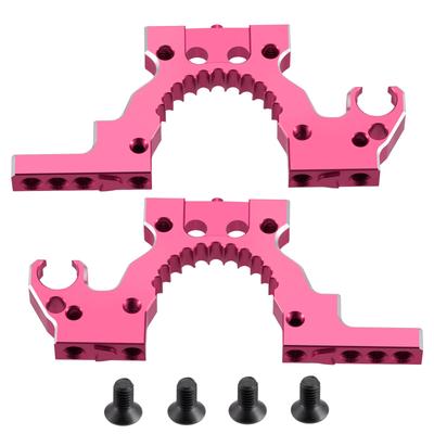 RCMAZO 2-teilige Aluminiumlegierung Getriebehalterung - Universelle Vorder-/Hinterrad-RC-Drift-Getriebehalterungszubehör für 110 Sakura Cero Ultra RC