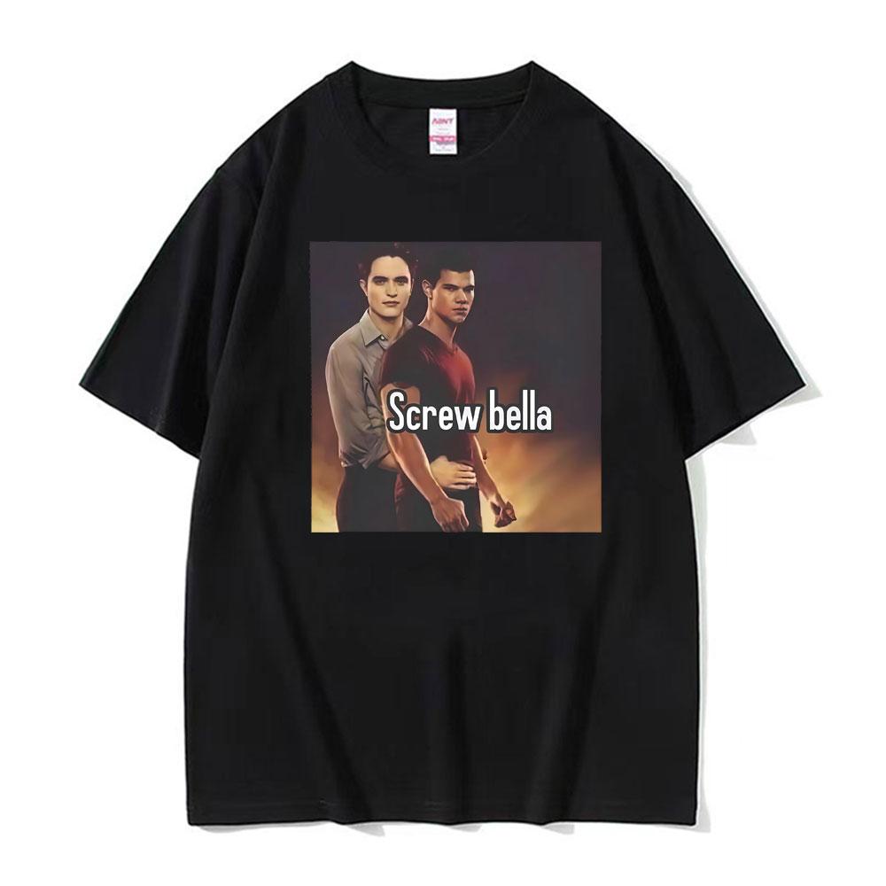 Vite Bella Saga di Twilight Grafica Divertente Meme Maglietta Unisex Donna Moda Vintage Maglietta Classica Estate Cotone Comfort T-shirt
