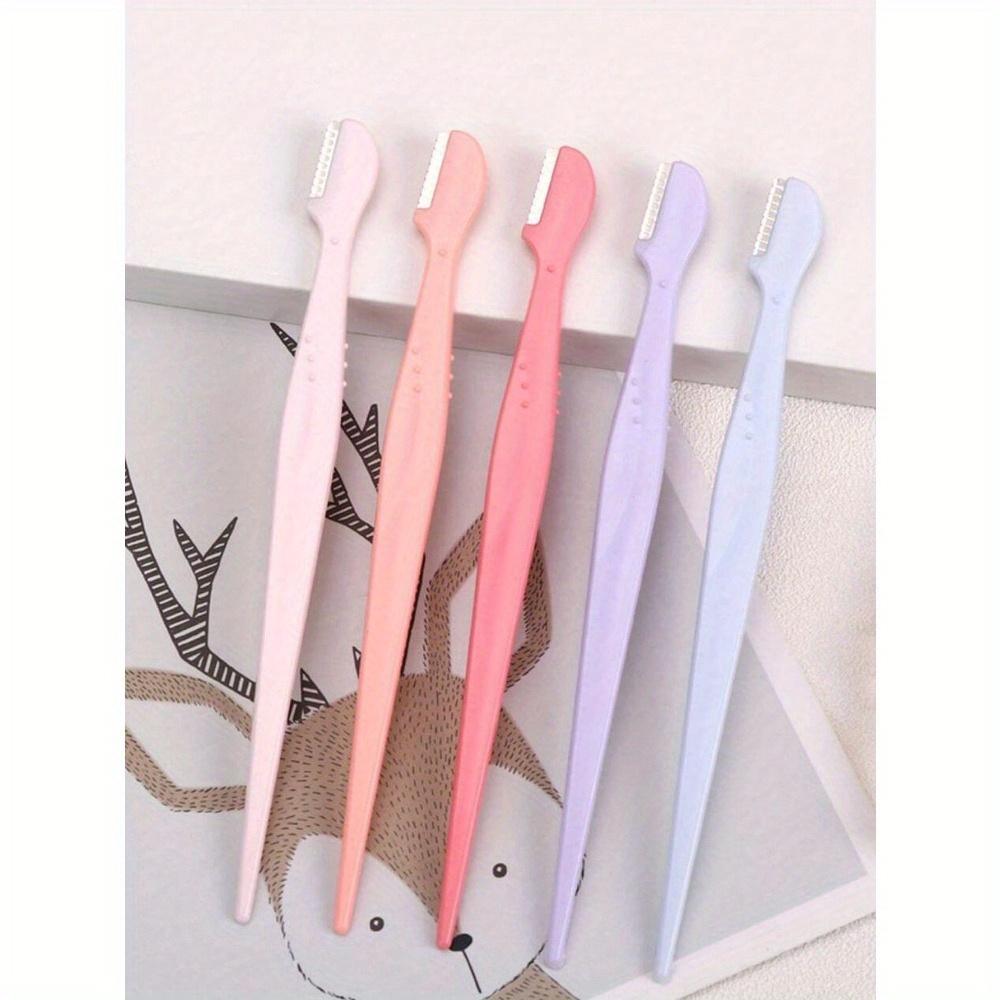 Straight Tip Eyebrow Trimmer Beauty Tools For Beginners, Anti-Scratch Eyebrow Razor, Hair Products And Accessories For Barber Salon Beauty