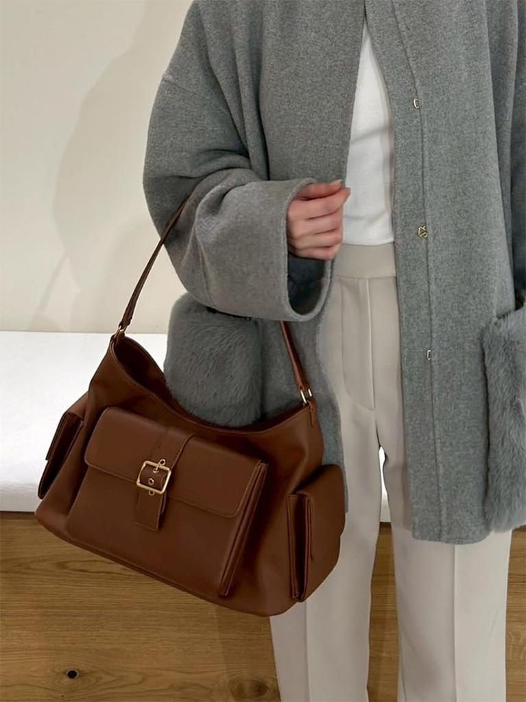 Mira Owen Pocket Shoulder Bag 09WGB254508 CML F