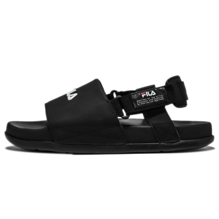 New FILA Cloud Beach Sandals Women's Black 1SM01584D_001