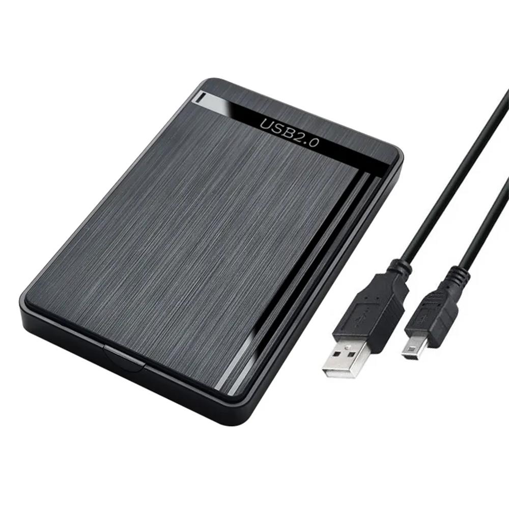 2.5" HDD Enclosure SATA To USB 2.0 3.0 Type C External Mobile Hard Drive Case For Laptop PC 5Gbps Speed Enclosure Storage Case