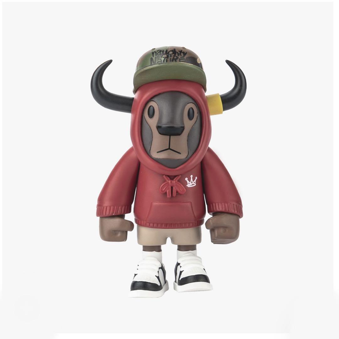 

[USED] Korea Exclusive NEWERA Mini Buffalo Figure (Red) 1 piece