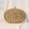 Pochette da Sera in PU con Decorazioni di Diamanti per Eventi Formali e Serate
