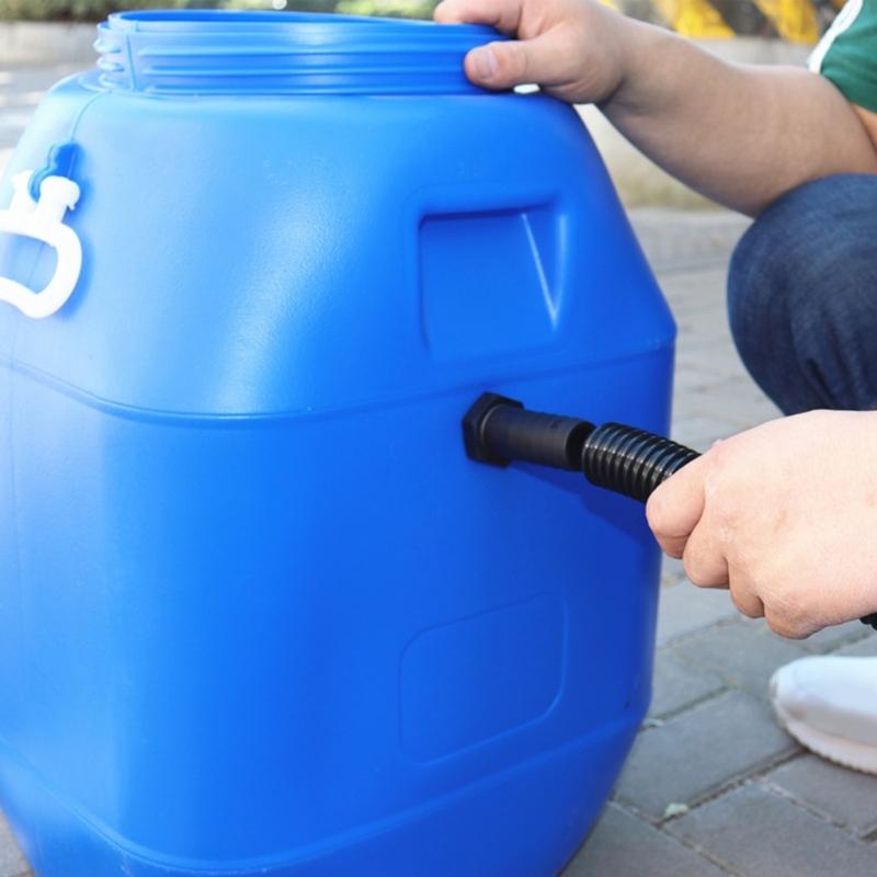 Easy Install Rainwater Harvest Connector with 500mm flexible hoses Efficient Water Butt Connection for Water Storage
