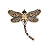 Nature Inspired Dragon-fly Brooch Lightweight Alloy Jewelry Perfect For Gifts Event