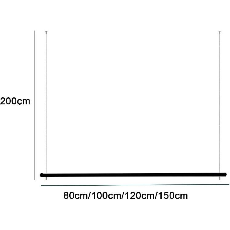 Height Adjustable Metal Clothing Hanging Racks,Commercial Wedding Dress Display Shelf Window Hanging Garment Rack, Ceiling Mount Clothes Storage