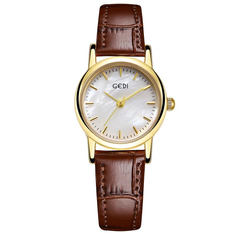 Light luxury Beimu dial Women Watch Retro Niche High-end Feeling Bamboo Strap Waterproof Ladies Fshion Quartz Clock Wristwatches