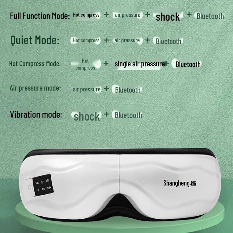 Shangheng Smart Eye Massager with Heat & Steam