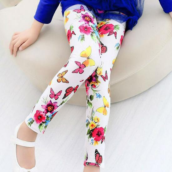 Schmale Leggings aus Milchseide für Mädchen – Frühling/Herbst, Neun-Punkt-Länge, kleine und große Größen, Kollektion 2021
