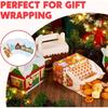 Christmas Gift Box Handheld Candy Cookies Packaging Box Christmas Holiday Party Gift Box
