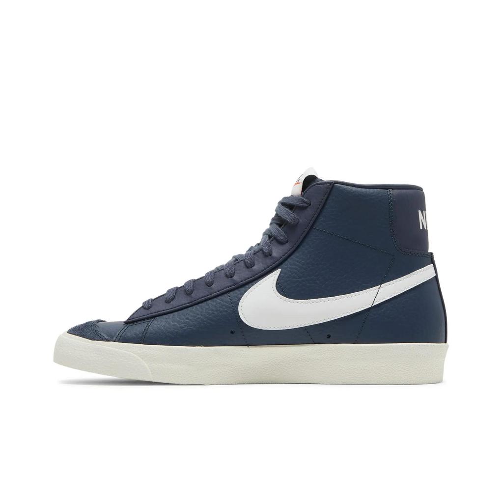 Nike Blazer Mid '77 Vintage 'Thunder Blue' (Unisex) Thunder Blue / Thunder Blue / Sail / White Skate Shoes BQ6806 401